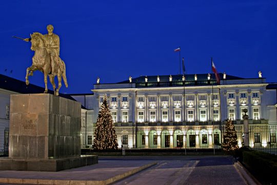 Palacio Presidencial, Varsovia