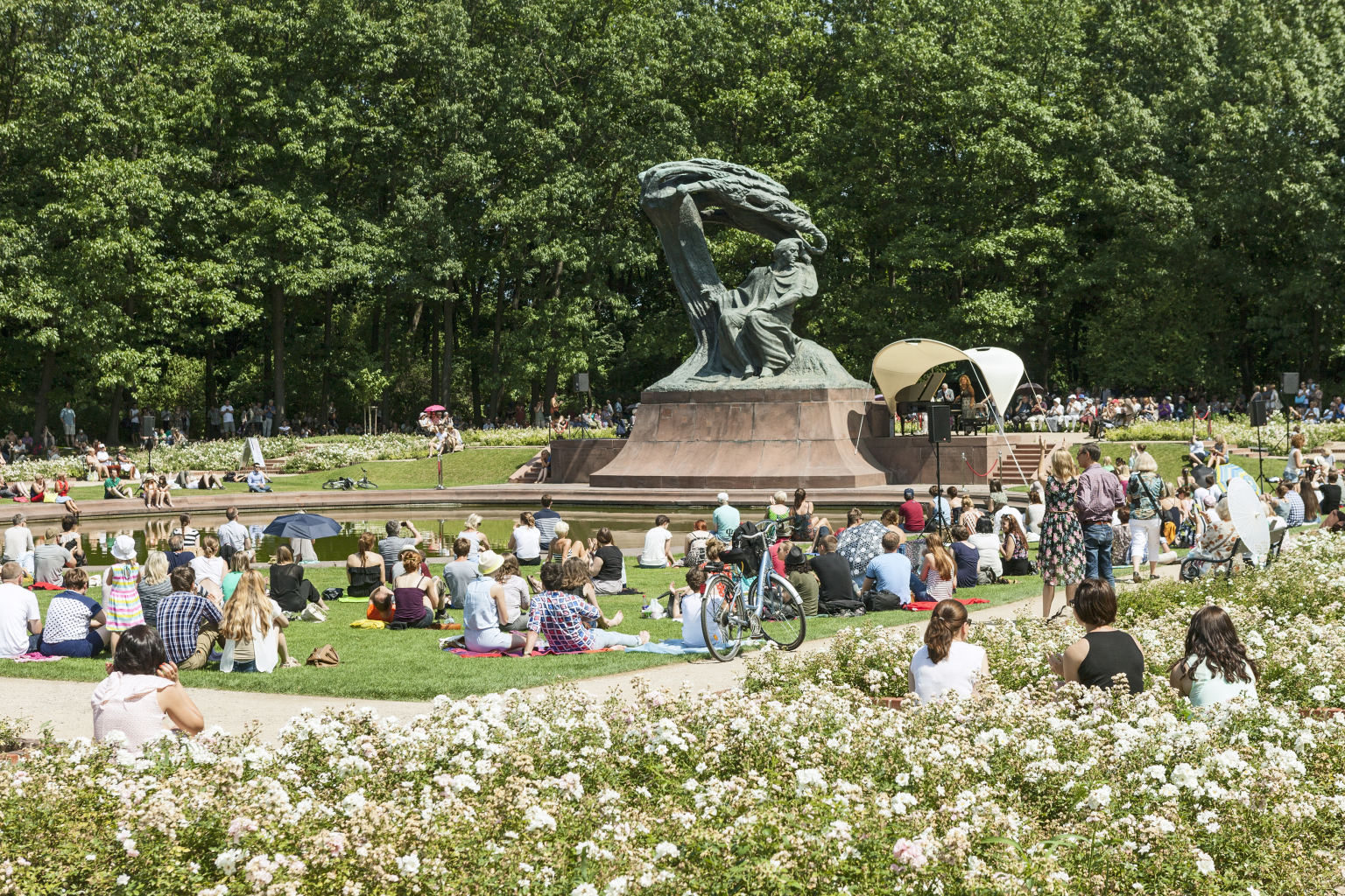 Varsavia, Giardino Reale Lazienki